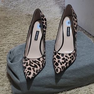 Nine West  Leopard Print Heels